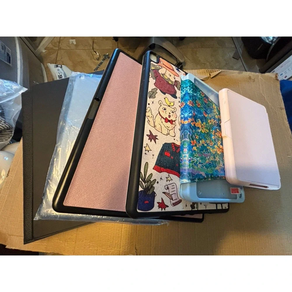 Mixed Lot Of 6 Tablet Cases For iPad Galaxy Tablets